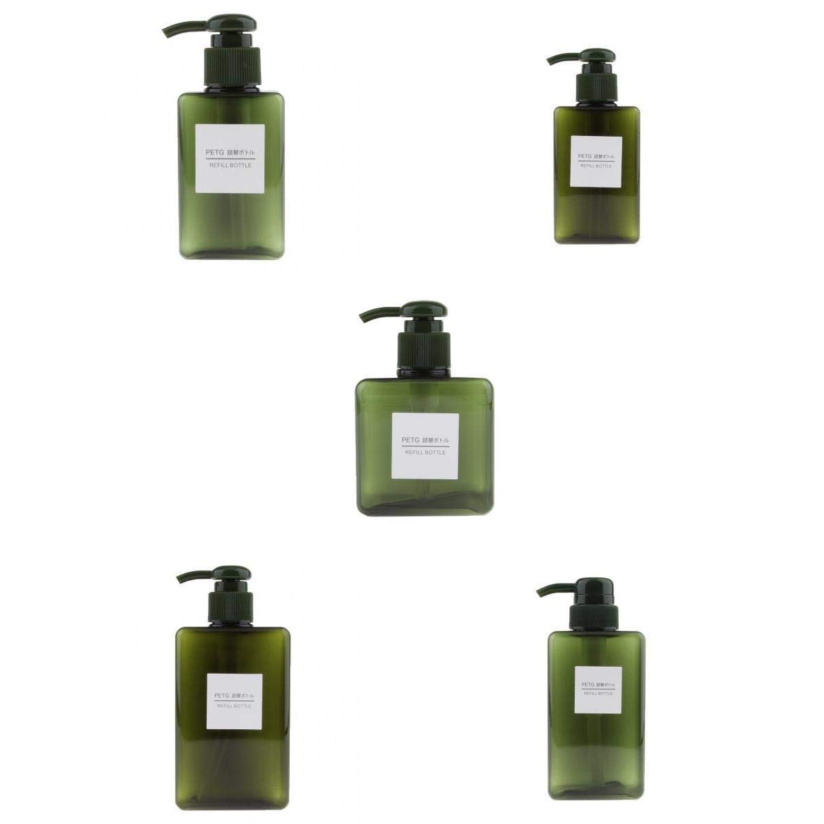 Bnf® 5pcs Foaming Soap Dispenser Cosmetic Shampoo Container Pump Bottles Green|Home & Garden | Bath | Soap Dishes & Dispensers-image-49