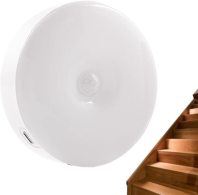 YTGOCN Bewegingsdetectielicht, Traplicht indoor bewegingssensor,Magnetische Anywhere Closet Light - Energiezuinige oplaadbare accu-aangedreven garderobe-lampen voor kasten