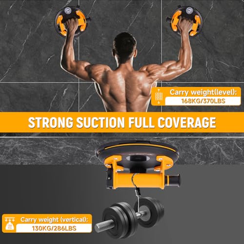 Hoteche Handzuiglifter 200 mm, 130 kg draagkracht, glaslifter met hoogwaardig oppervlak - ideaal voor tegels en glaspanelen - Afbeelding 6