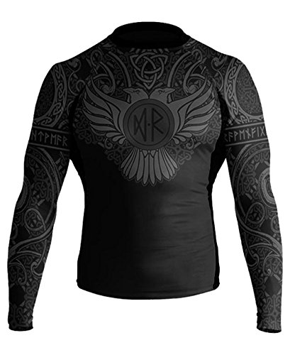 Raven Fightwear Men's Nordic IBJJF Approved Rash Guard2