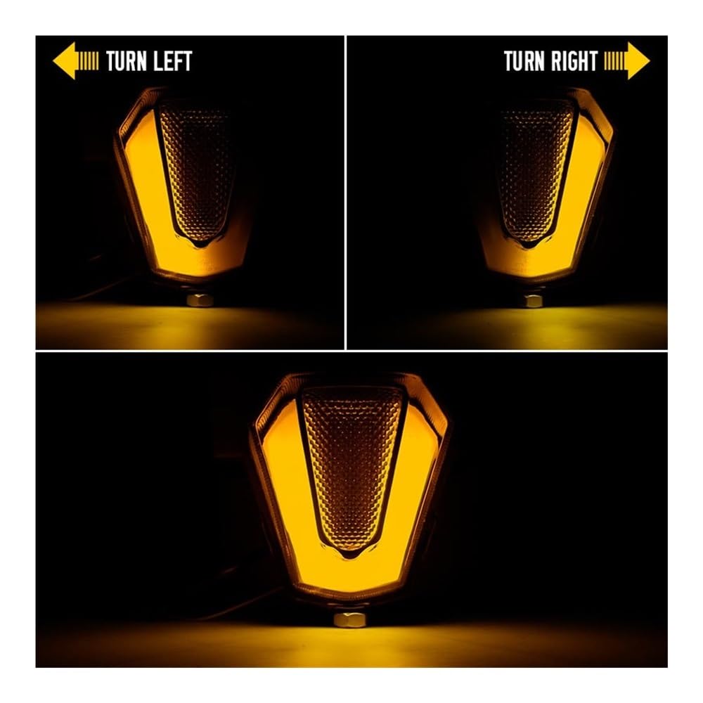Luci Posteriori A LED Per Moto Luci Di Stop Indicatori Di Direzione Fanali Posteriori Per GSXR1000 2017, 2018, 2019, 2020, 2021 E 2022
