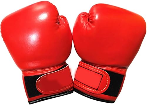 Miniatura 10 de Garneck Guantes de boxeo para niños, guantes de entrenamiento, guantes de entrenamiento Junior Punch PU cuero relleno de esponja para niños pequeños