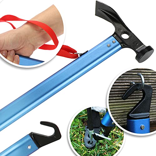 COM-FOUR® martello in alluminio con passante