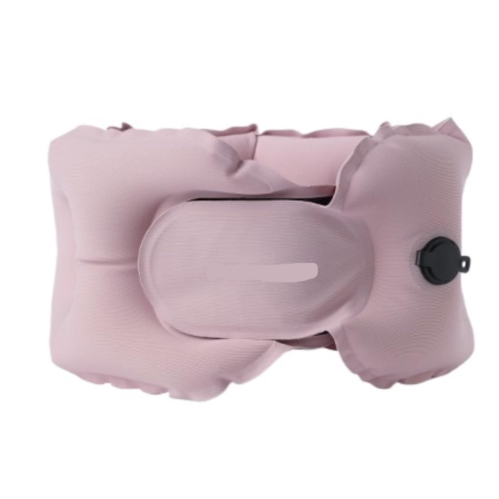 Almohada De Viaje Cuello Oficina Almohada En Forma De U Portátil, Inflable A Presión, Ideal For Viajes Y Siestas La Oficina Accessorios De Viaje(Pink,2pcs)