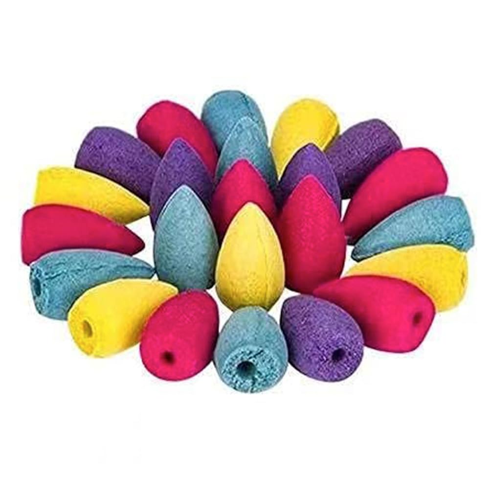 Easylife Incense Cones for Waterfall Burner (Pack of 50). Relaxing Incense Burner Cones, Odourless Incense Waterfall Cones, Cone Incense Pack, Waterfall Incense Cones - Fully Guaranteed