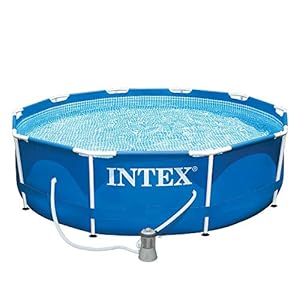 Piscina Tubular 10Ft X 30In Metal Frame Pool Set