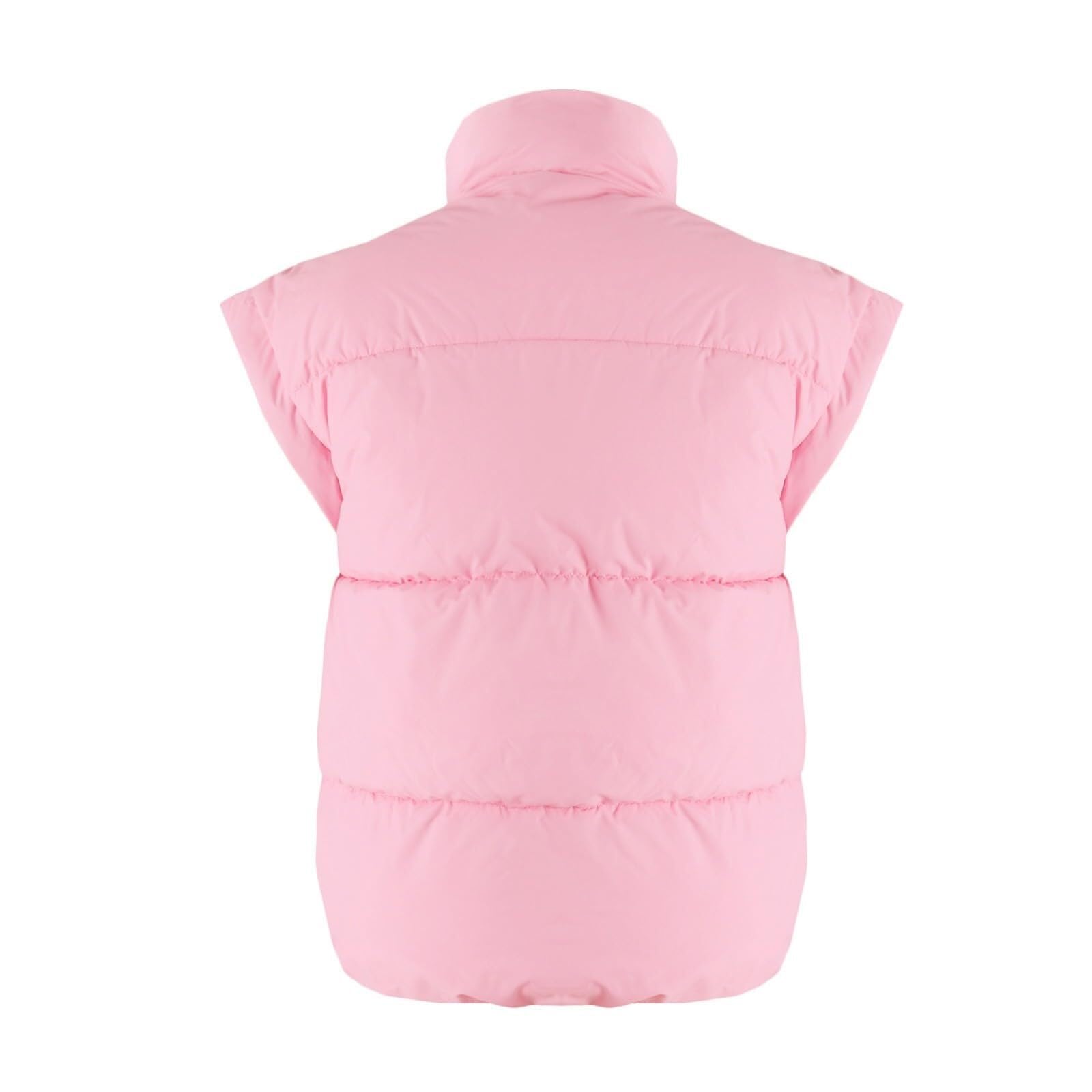 Ciepła Kamizelka Outdoorowa Damska Kamizelka Jesienno-zimowa Ze Stójką, Puchowa Kurtka, Ciepły Płaszcz, Krótka Bodywarmer
