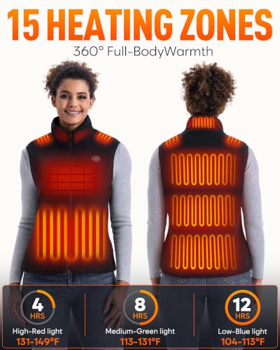 15 Zone Heated Vest for Women - image 7