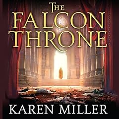 The Falcon Throne Audiolibro Por Karen Miller arte de portada