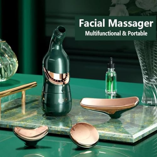 Image of TEKCOOL 3 in 1 Anti Wrinkles Neck Eyes,Vibration Facial Massager for Skin Care,Face Sculpting Tool Multifunctional Neck Face Massager Beauty Device