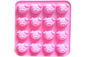 Luxshiny Pig Cake Piggy Silicone Mold