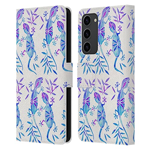 Étui Portefeuille Samsung Galaxy S23+ 5G Cuir Anti Rayures Motif Animaux