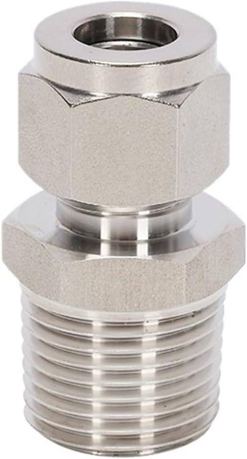 304 Stainless Steel Straight Coupling, Sleeve Lock Pipe Fitting For Air And Liquid Lines(ZG1-Φ25)