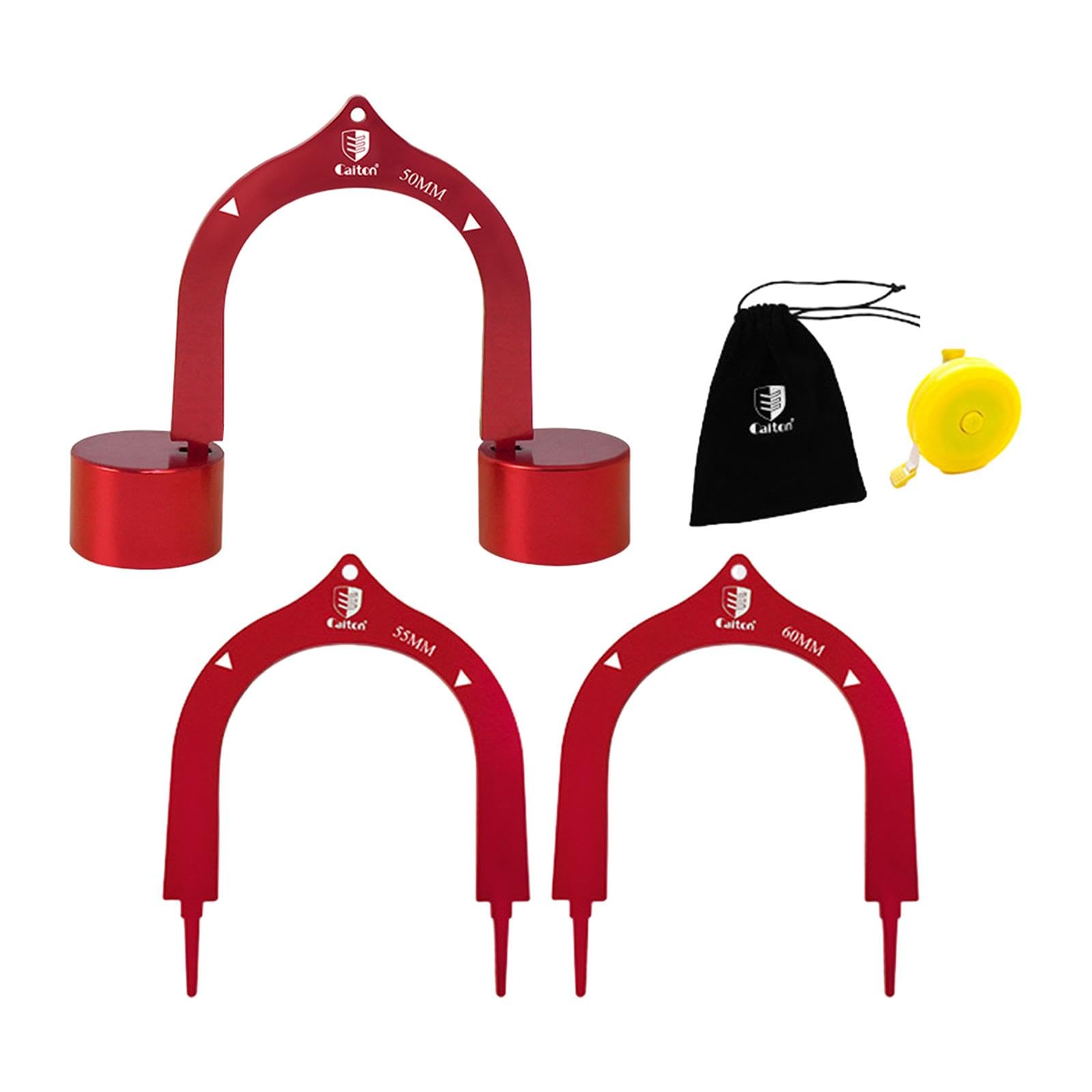 3X Golf Putting Gates Metal Golf Training Aid Putt Alignment Control Golfing