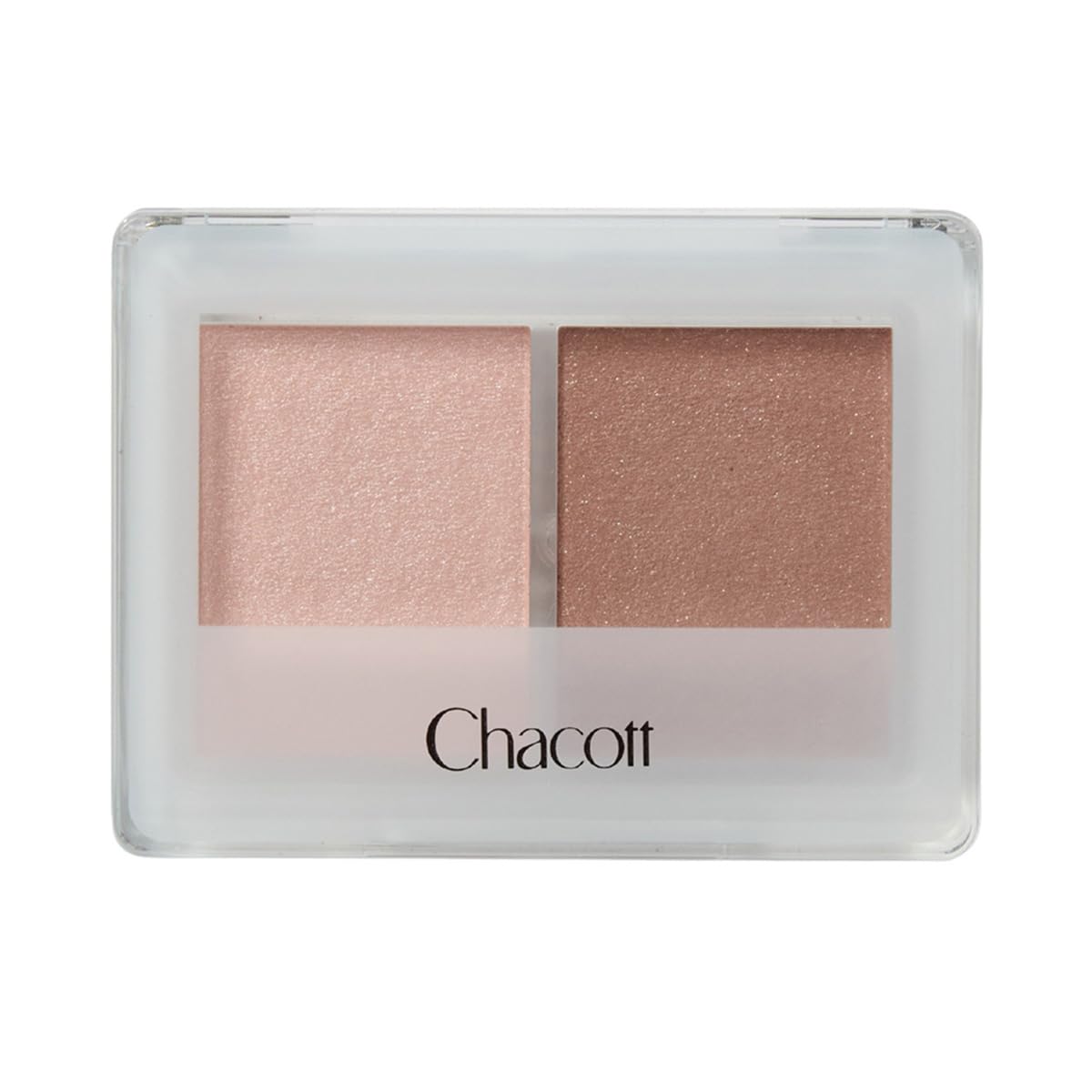 Chacott(チャコット) アイシャドウデュオ 【605 ピンクブーケ】マットカラー＆スパークルカラー アイシャドウパレット