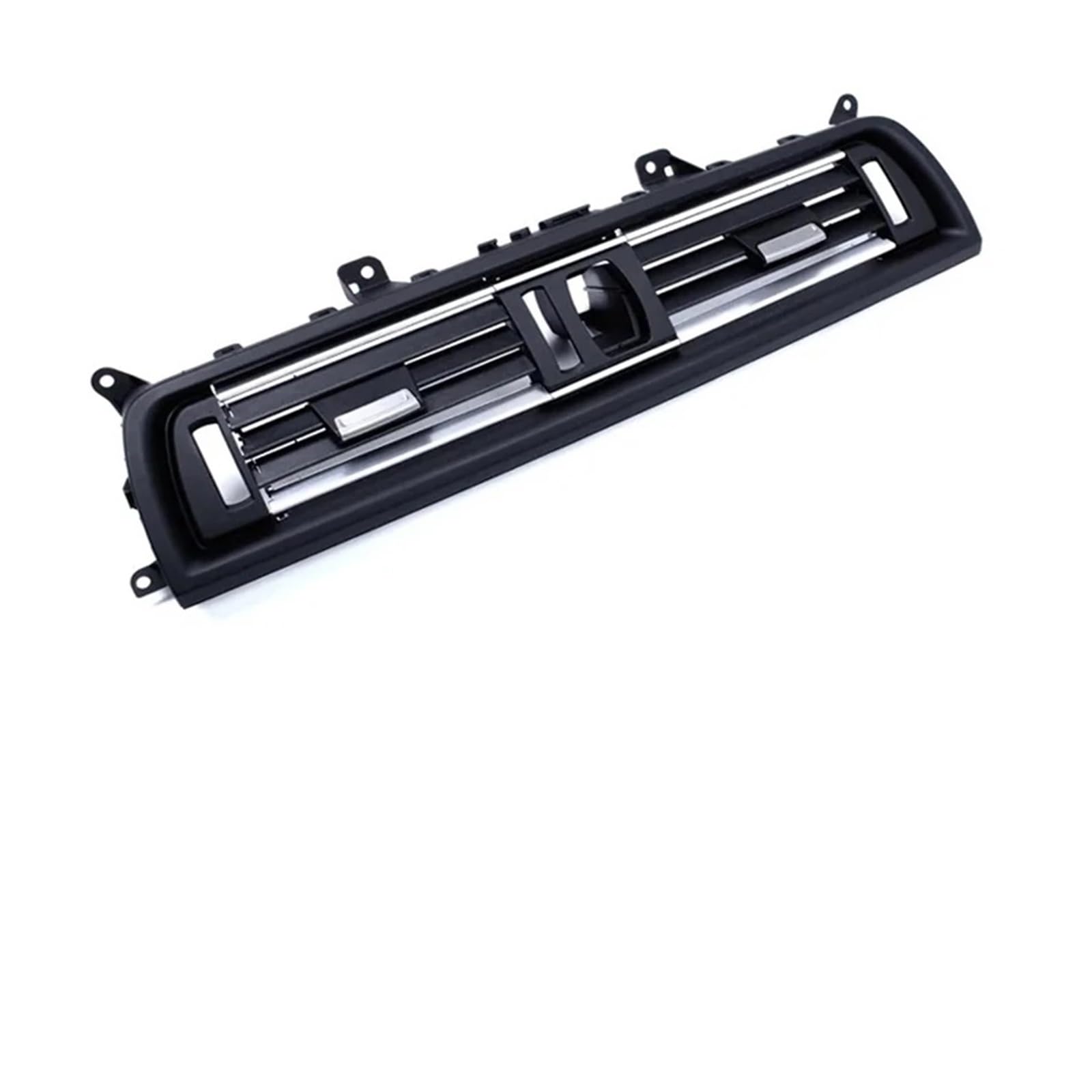 Rejilla de ventilación de aire acondicionado central cromada para salpicadero BMW 520i a 535i 7