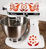 Friendship Kitchen Mixer Mixing Machine Decal Art Set