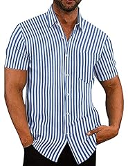 Short Sleeve - Blue Stripe