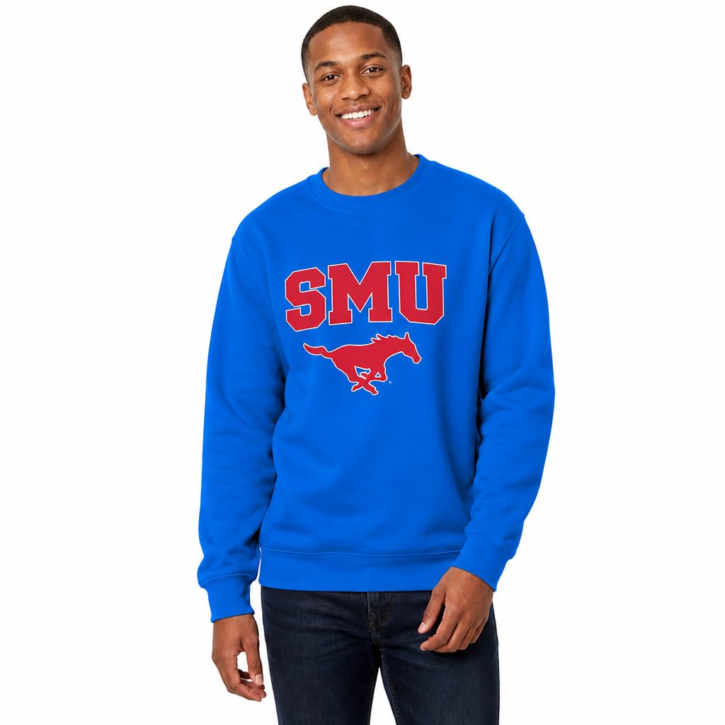 NCAA College Sweatshirt Fleece Crewneck Pullover for Men and Women