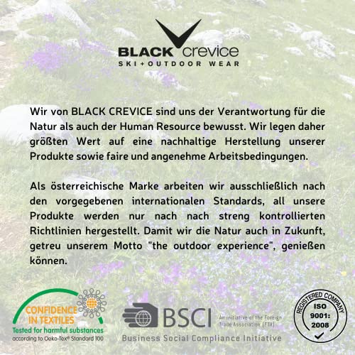 Black Crevice Hybride vest voor heren, sportvest in verschillende kleuren en maten, isolerend en ademend herenvest met opstaande kraag, mouwloos vest - Image 7