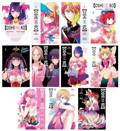 [Oshi No Ko] Series 11-Book Collection Set (Vol.1 to 11) Paperback Edition - Dark Drama, Idol Industry Secrets & Twisted Rebirth Mystery Manga Series