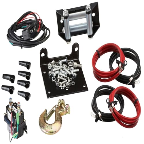 MOTOALLIANCE Viper UTV/ATV 4500lb Waterproof Wireless Winch from USA Powersports Company. 50 Feet of Black Synthetic Winch Rope. Perfect for Offroad Vehicle Recovery. - Thumbnail 2