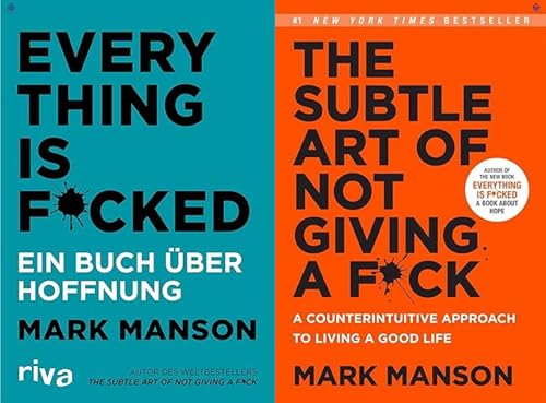 Image of The Subtle Art of Not Giving a F*ck & Everything Is F*cked (paperBack)