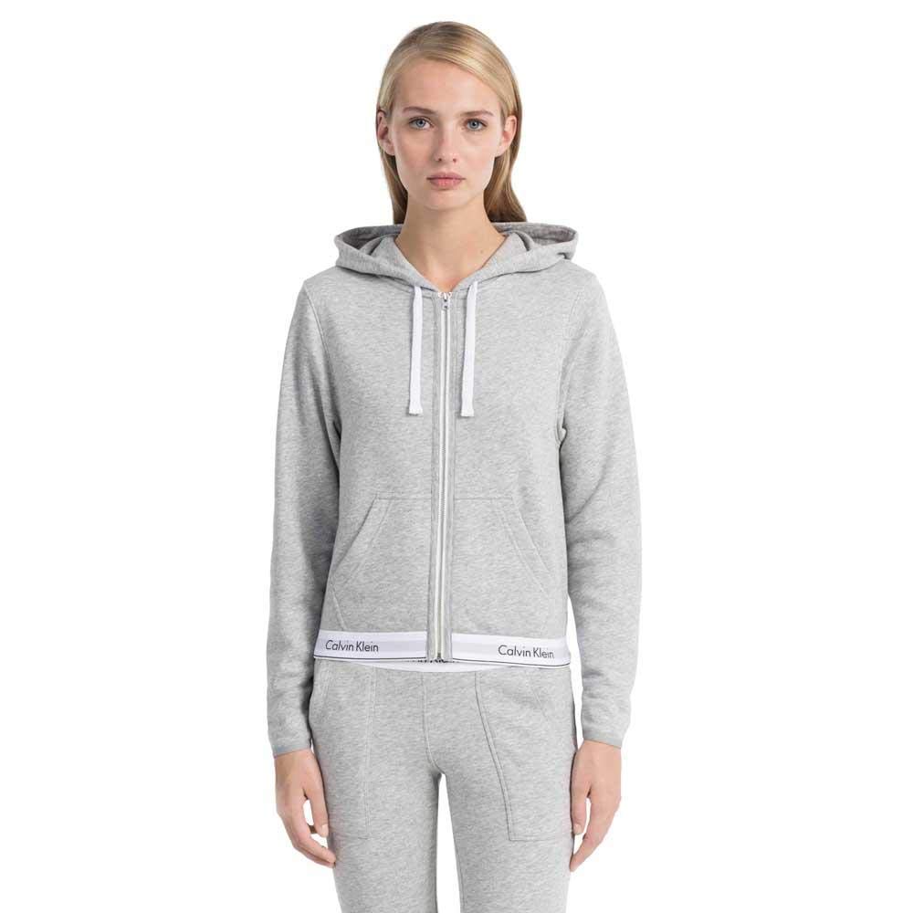 Calvin Klein Damen Top Hoodie Full Zip Kapuzenpullover (1er Pack)