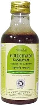 Kottakkal Guluchyadi Kashayam 200 ml X 1PcsOne Free Prakruthi Ginger Candy for Each Order.