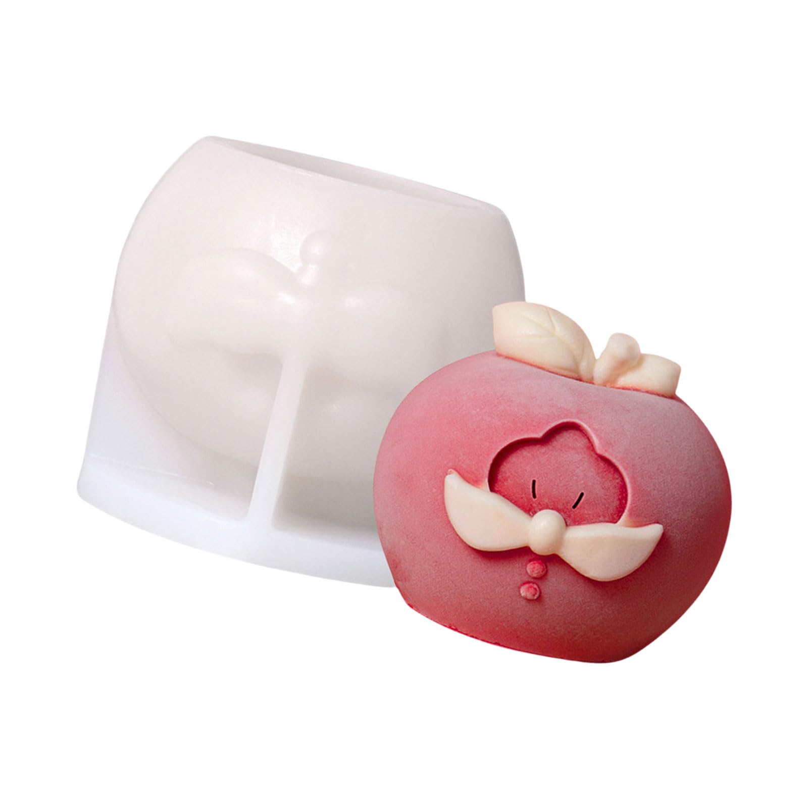 Elnwnnkc Mousses Cake Decorating Molds Silicone Molds Christmas Santa Chocolate Holiday Dessert Cake Baking Tool Nonstick Chocolate Mold Nonstick Baking Tool Easily to Clean