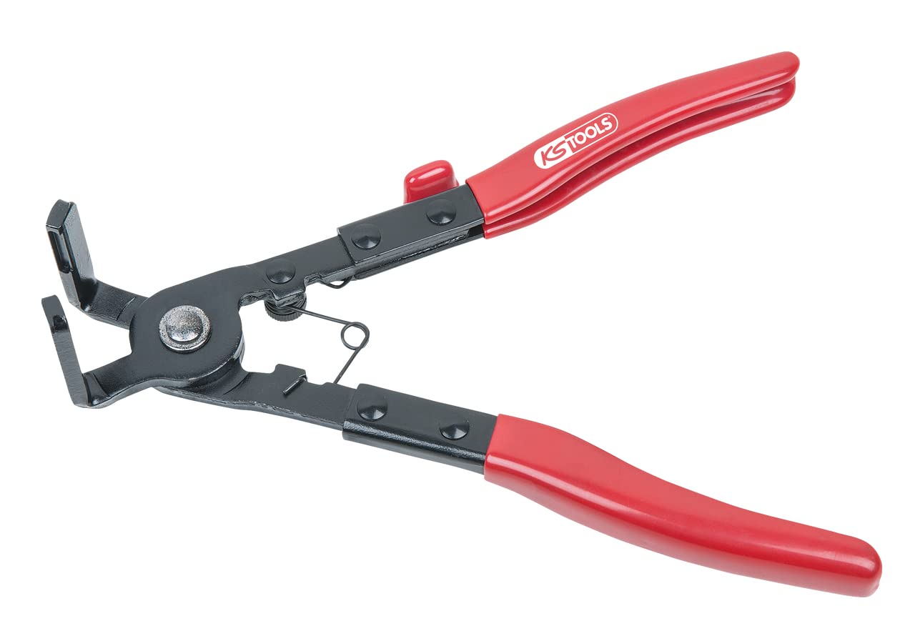 KS Tools 115.1182 Alicate para abrazadera de mangueras en angulo