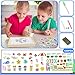 yoptote 120 Piezas Puzzles de Madera Magnético,Pizarra Magnética Rompecabezas Madera Tablero de...