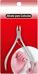 Alicate de Cutículas Profissional, Aço Inoxidável, Cabo Ergonômico para Manicure e Pedicure