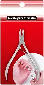 Alicate de Cutículas Profissional, Aço Inoxidável, Cabo Ergonômico para Manicure e Pedicure