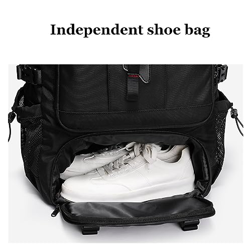 Large Capacity Backpack for Men 60L/80L Mountaineering Bag Business Outdoors Backpack Mens Travel Multifunctional Bag(24 * 16 * 9inch)3