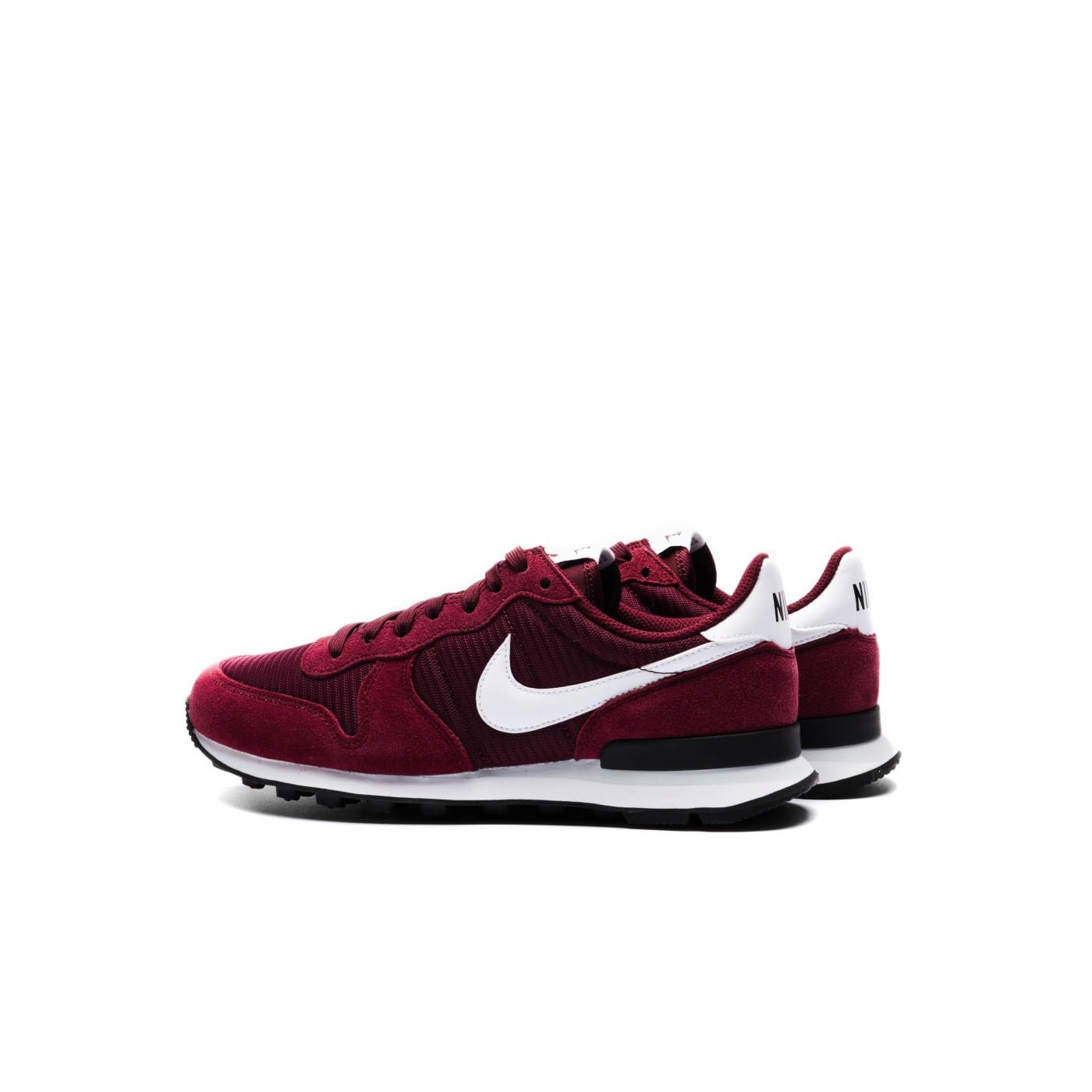 NIKE Internationalist DR7886 Damen Mode Sneakers Sneaker Schuhe (Dark Beetroot/White-Black-Pure Platinum 600), Dunkles Rote Beete, Weiß, Schwarz, reines Platin, 38 EU