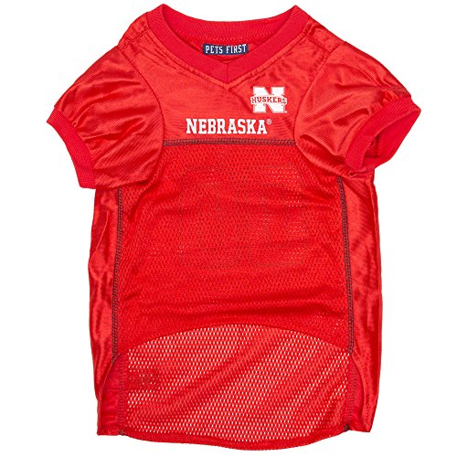 Image of Pets First NE-4006-XXL Nebraska Mesh Jersey, multi, one size