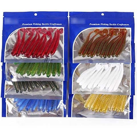 70 Pcs Soft Fishing Lures by TABANA Cover