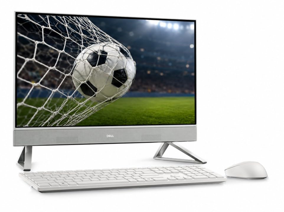 Image of Customized Dell All-in-One Desktop DEC24250, 23.8 inch FHD Touch Display, Intel Core 7 150U, 16GB-64GB RAM, 512GB-2TB SSD, Windows 11 Home, Compact Business Computer
