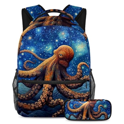 Sac à dos créature marine esthétique idée cadeau originale rentrée ado