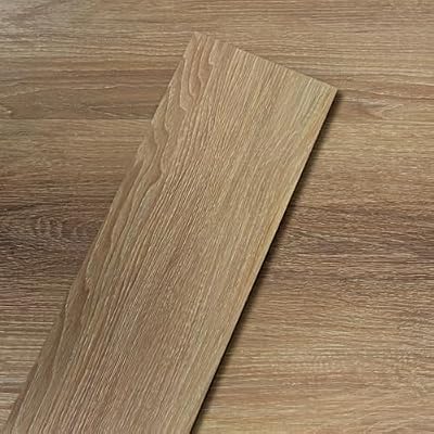 SULSUMIC Peel and Stick Vinyl Flooring 36 Pack 54 Sq.Ft, Wood-Look Luxury Vinyl Plank Flooring, Waterproof Self-Adhesive DIY for Bedroom, Kitchen and Bathroom