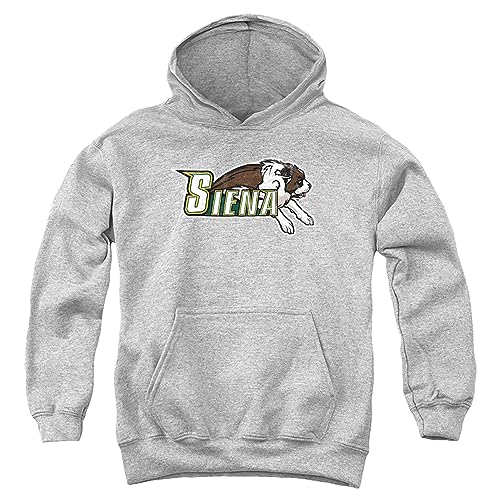 LOGOVISION Siena College Official Distressed Primary Logo Youth Kids Boy/Girls Pull-Over Hoodie