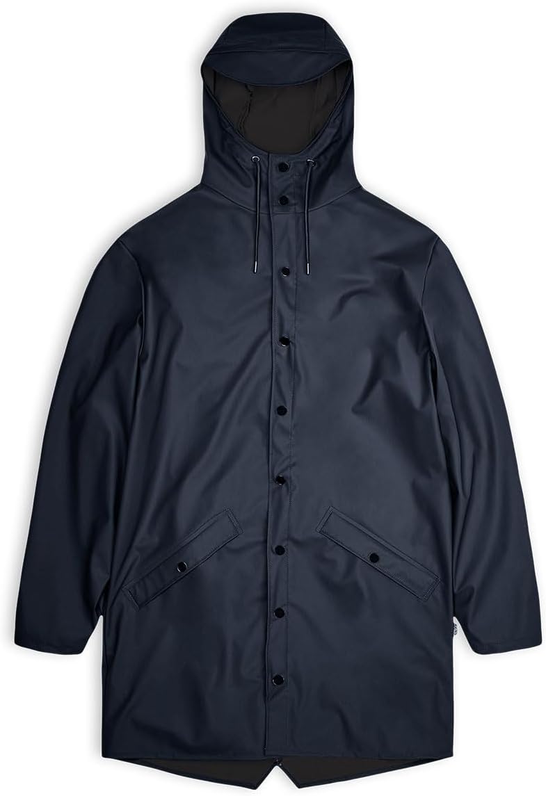 RAINS Long Jacket - Waterproof Jacket for Men and Women - Windproof Lightweight Coat Unisex, 2 Year Product Warranty - Image 8