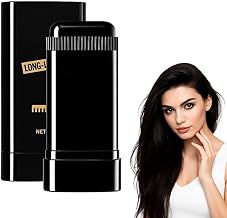 New Hair Color Comb Stick, Waterproof and Sweat-Proof Grey Hair Coverage for Men & Women, Easy Application BLACK