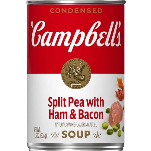 Campbell's Condensed Split Pea Soup With Ham and Bacon, Natural