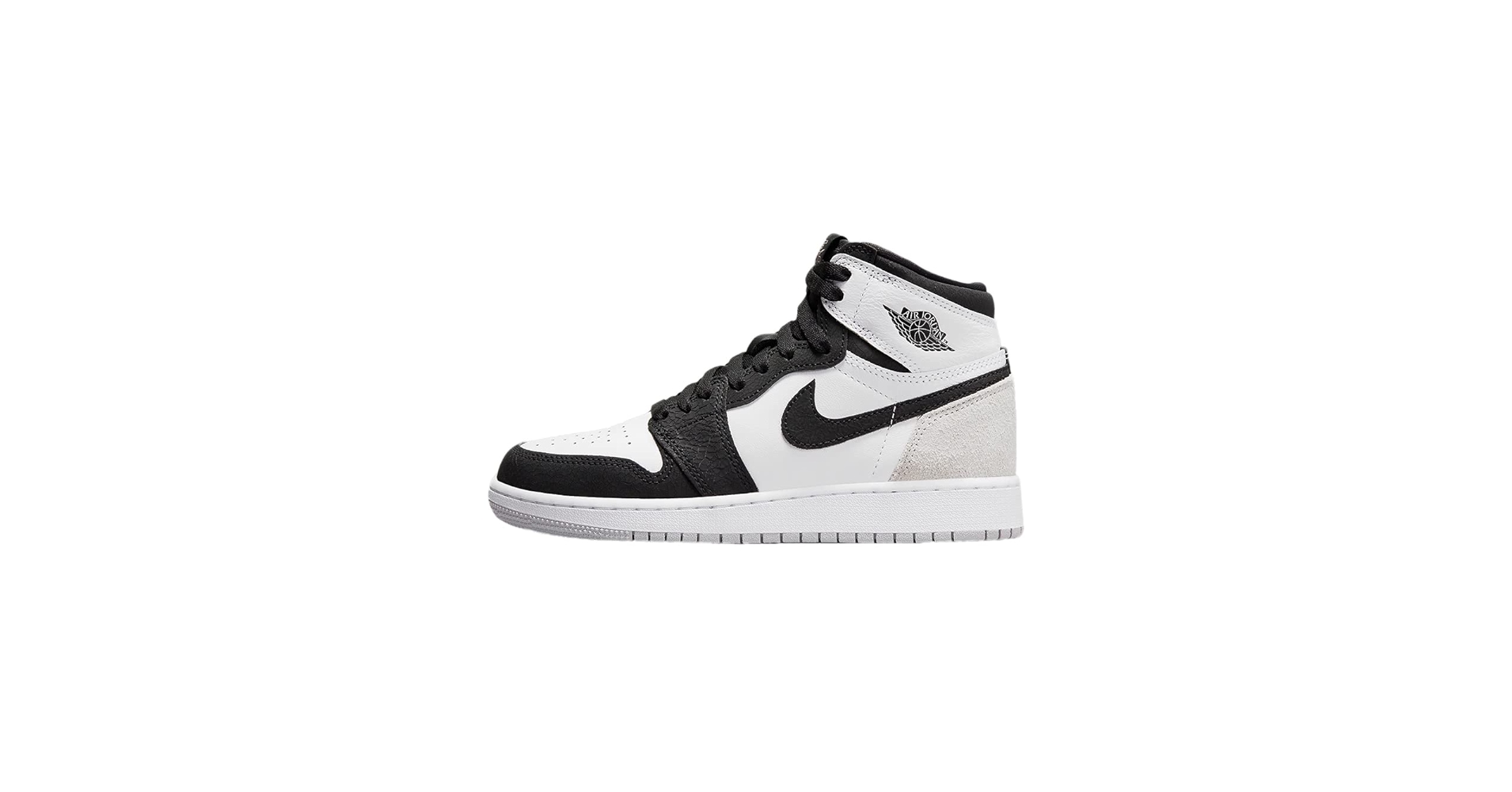 【新品】Nike GS Air Jordan 1 High OG Jordan 1 High OG GS White / Black - Neutral Grey – JD Sports