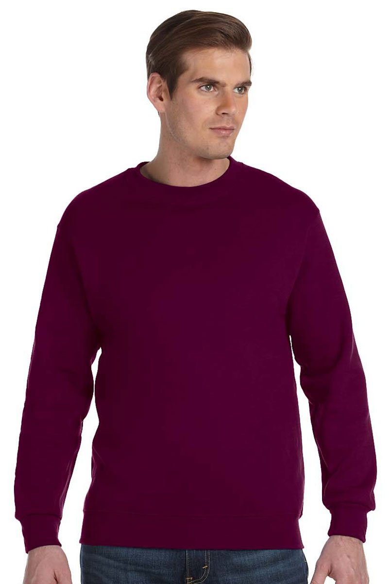 Gildan Heavy Blend Unisex Adult Crewneck Sweatshirt (XL) (Maroon)