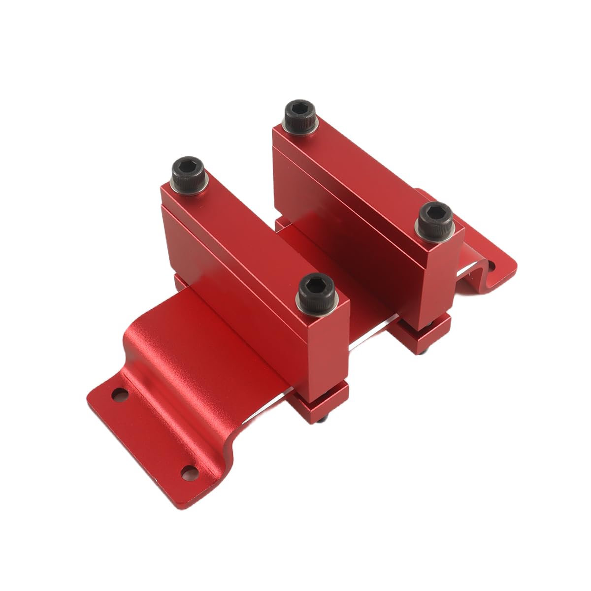 SYLEN Banco de prueba de gasolina de metal RC Aero-Model apto para motor de gasolina, montado 12,5 x 4,3 x 5,1 cm