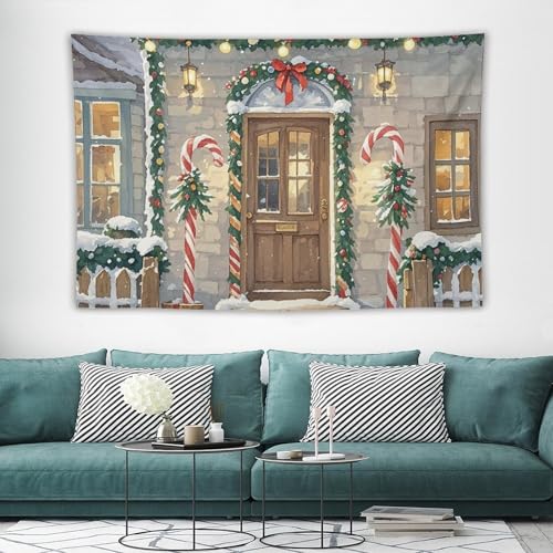Tapisserie murale contre les murs froids décoration légère 152 cm