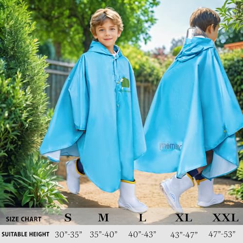 Toddler Rain Poncho Outwear Hood Rain Gear Boy and Girl Cartoon Rainwear Jacket Cute Light Weight Kids Rain Coat2